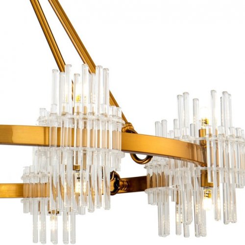 Подвесная люстра DeLight Collection KR1209 KR1209P-16 brass