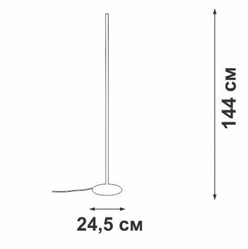Светильник напольный Vitaluce V2690-0/1P