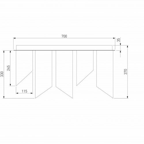Потолочная люстра Bogates Iceberg 381/10