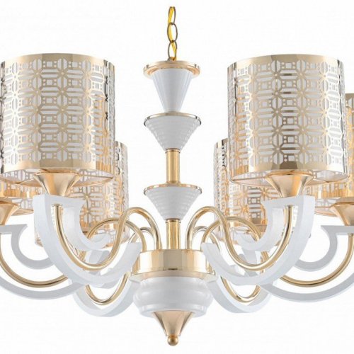 Подвесная люстра Arte Milano Florentia-8857 308857/6 Wh/Gd Подвесная люстра Arte Milano Florentia-8857 308857/6 Wh/Gd
