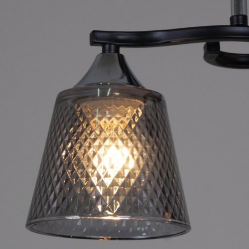 Потолочная люстра Reluce 06089-0.3-02 BK+CR