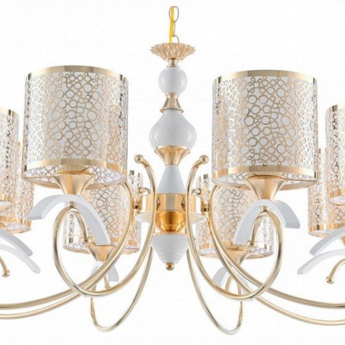 Подвесная люстра Arte Milano Florentia-9787 309787/8 Wh/Gd