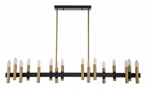 Люстра на штанге Indigo Cero 13009/16RL Black