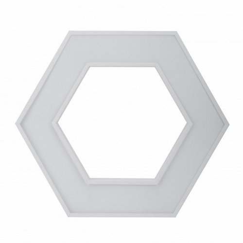 Подвесной светодиодный светильник Geometria ЭРА Hexagon SPO-123-W-40K-045 45Вт 4000К белый Б0050554