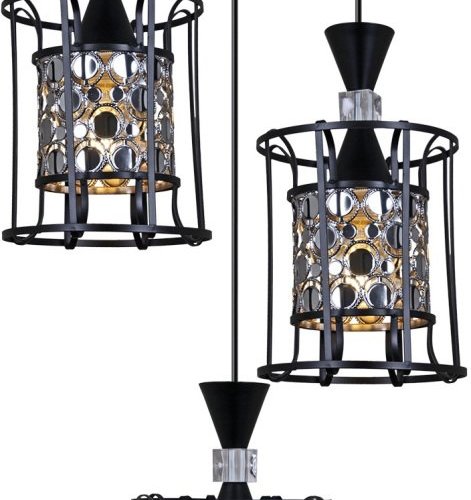 Подвесной светильник Reluce 05362-0.9-03 BK+CH