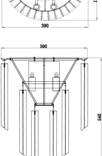 Бра Garda Decor 20MB3399-2