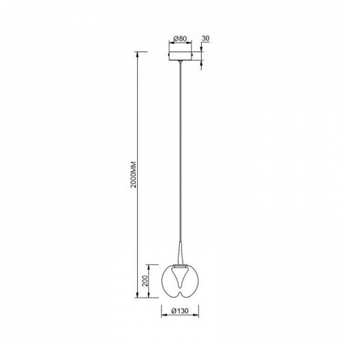 Подвесной светильник Mantra ANDROMEDA 9076
