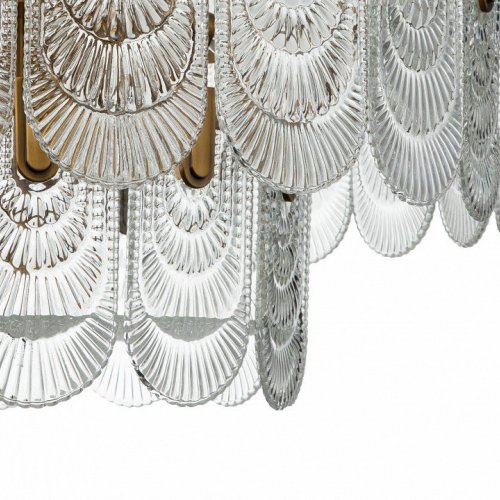 Люстра на штанге Indigo Salice 12022/B/9R Brass