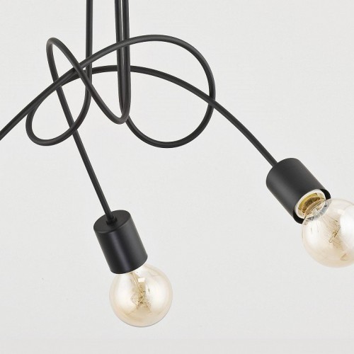 Потолочная люстра Adilux Tango Black 23173