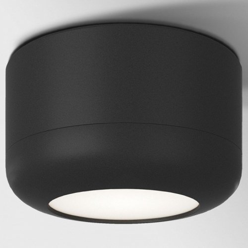 Потолочный светодиодный светильник Elektrostandard Onde 25046/LED 15W 4000K черный a064198