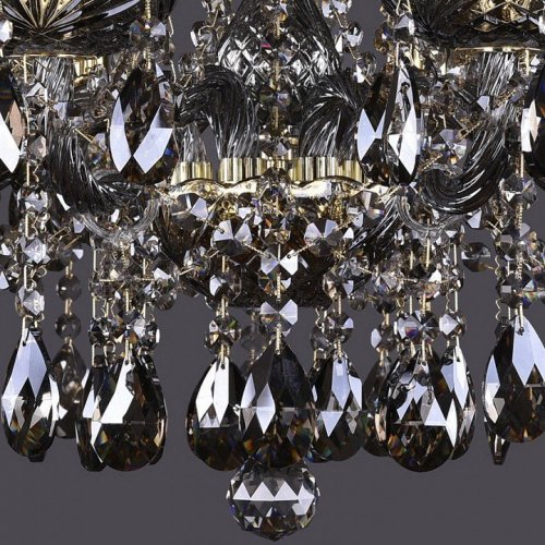 Подвесная люстра Bohemia Ivele Crystal 1413/8/200/G/M731