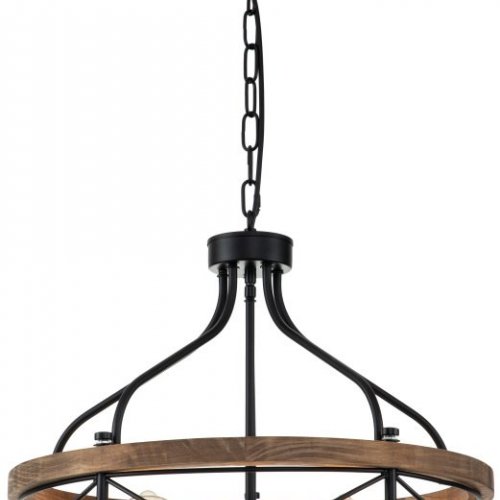 Подвесная люстра Indigo Camino 10017/5P Black V000206