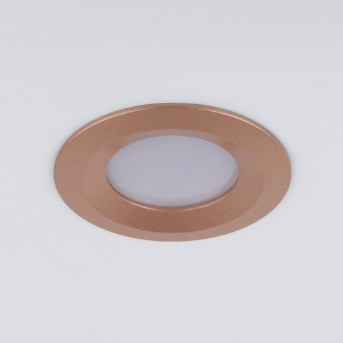 Встраиваемый светильник Elektrostandard 110 MR16 золотой a053333