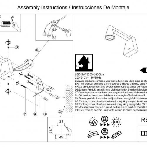 Настенный светильник Mantra Africa 9412