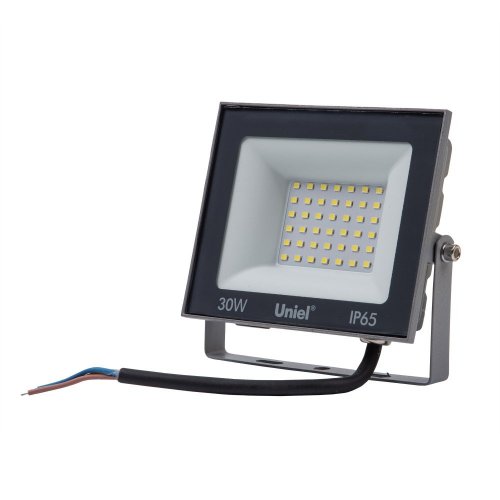 Прожектор светодиодный Uniel ULF-F23-30W/6500K IP65 160-240V Grey UL-00011845