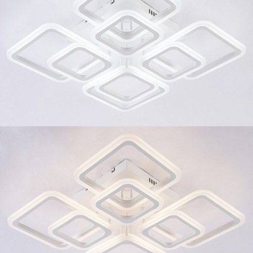 Потолочная люстра Natali Kovaltseva Spektr LED LAMPS 81108/4C