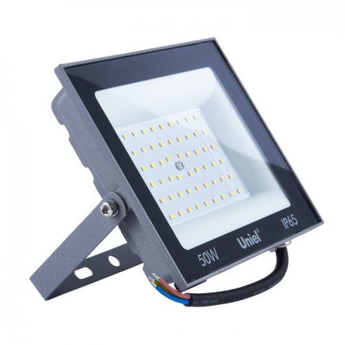 Прожектор светодиодный Uniel ULF-F23-50W/6500K IP65 160-240V Grey UL-00011846