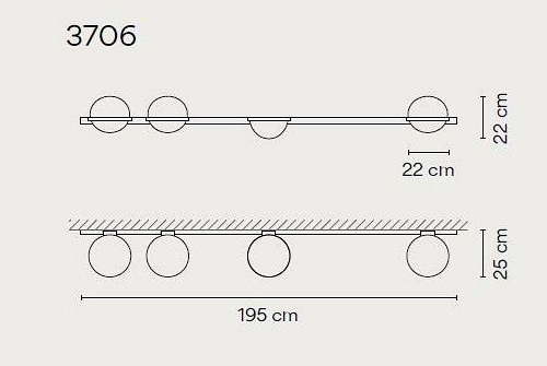 Бра Imperiumloft Palma 22,93726