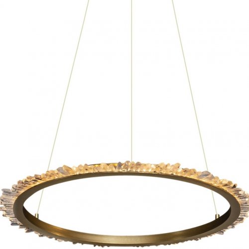 Подвесной светильник Quartz Halo MD20020154-1B satin gold