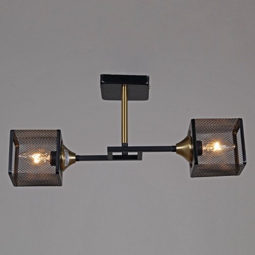 Потолочная люстра Reluce 06400-0.3-02 BK+COP Потолочная люстра Reluce 06400-0.3-02 BK+COP