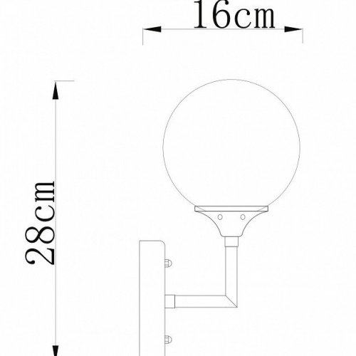 Бра Arte Lamp Marco A2703AP-1SG Бра Arte Lamp Marco A2703AP-1SG