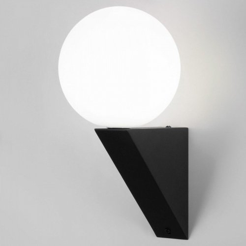 Уличный настенный светильник Elektrostandard Gravity 35003/U черный a062886