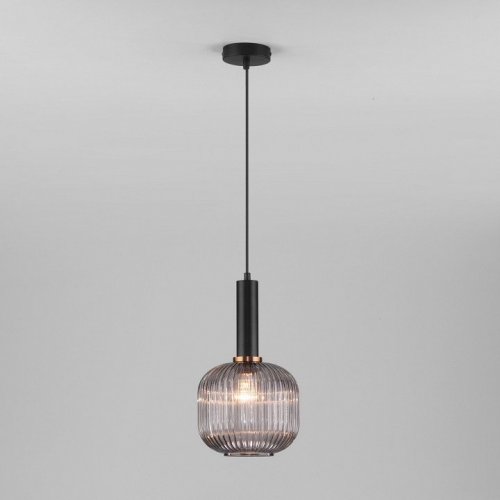 Подвесной светильник Eurosvet Bravo 50182/1 дымчатый