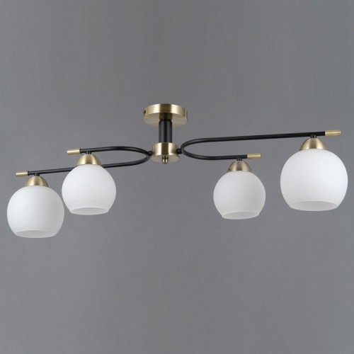 Потолочная люстра Illumico IL0638-4CSQ-24 AB BK LIBRA