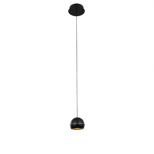 Подвесной светильник MD21001034 MD21001034-1A black/gold