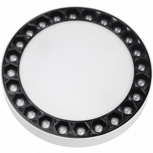 Потолочный светодиодный светильник iLedex Mercury 5552-36W-D217-3/4K-WH+BK