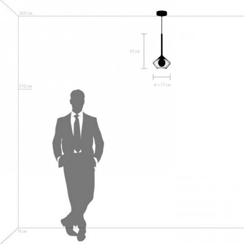 Подвесной светильник Lightstar Vetro 801202 Подвесной светильник Lightstar Vetro 801202