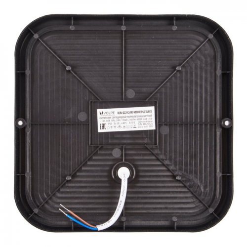 Настенно-потолочный светильник  ULW-Q229 24W/4000K IP65 BLACK