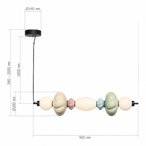 Подвесной светильник ST Luce Florentini SL6134.443.01