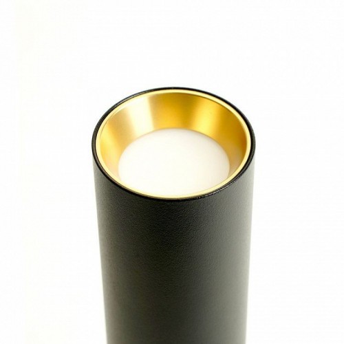 Светильник Feron ML1011 настенно-потолочный под лампу GU10, черный + золото 51381