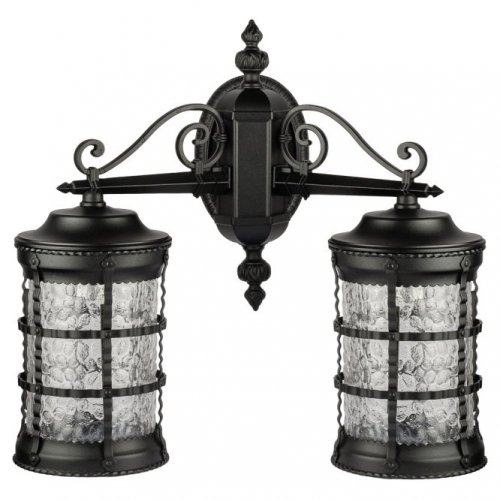 Настенный фонарь Oasis Light уличный BARSELONA 81202 2 02 Bl