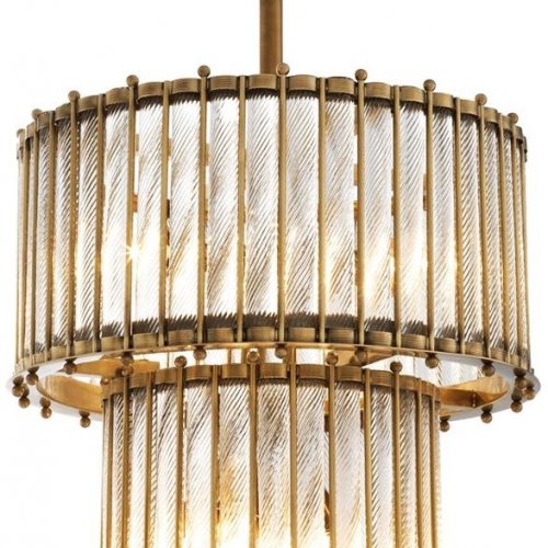 Подвесная люстра DeLight Collection Tiziano KG0907P-6 brass Подвесная люстра DeLight Collection Tiziano KG0907P-6 brass
