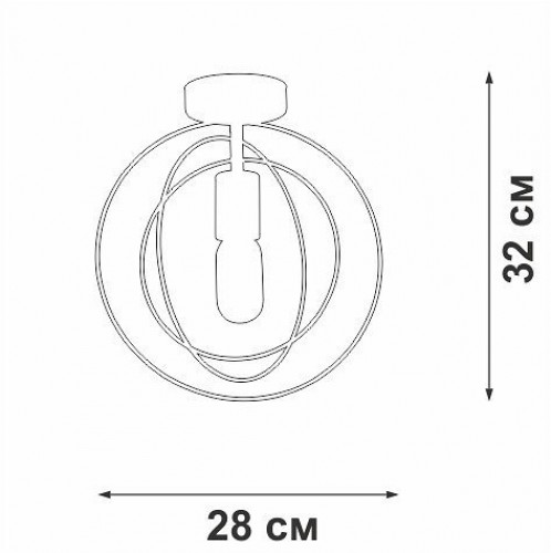 Потолочный светильник Vitaluce V3794-8/1PL Потолочный светильник Vitaluce V3794-8/1PL