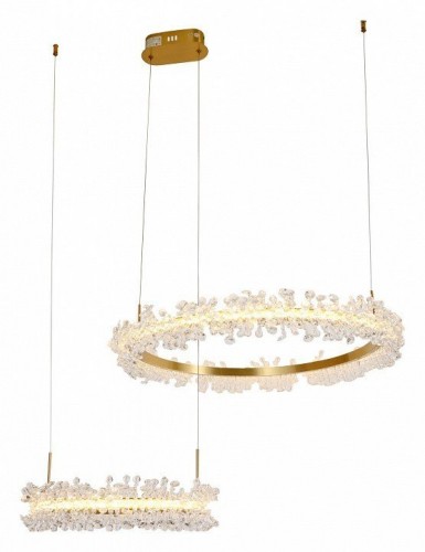 Подвесная светодиодная люстра Kink Light Лаура 08245,36PA(4000K)