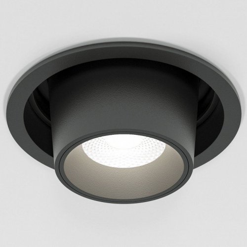 Встраиваемый светодиодный светильник Elektrostandard Conner 25086/LED 8W 4000K черный a063992