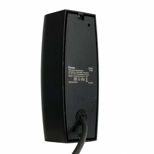 Светильник садово-парковый Feron DH025, на стену, 2*GU10 MR11 230V, черный