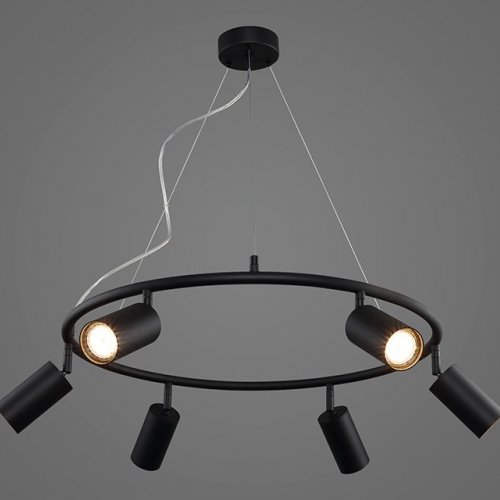 Светильник подвесной Crystal Lux RIVO SP6 BL