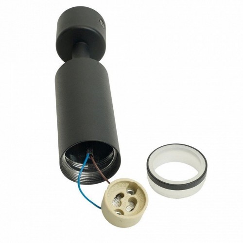 Светильник Feron ML1001 LUNA настенно-потолочный под лампу GU10, черный 51371 Светильник Feron ML1001 LUNA настенно-потолочный под лампу GU10, черный 51371