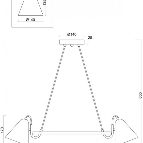 Подвесная люстра Freya Falke FR8001PL-07WG