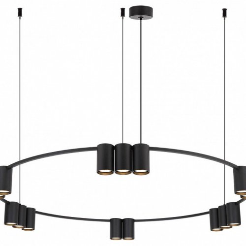 Подвесная люстра Denkirs Orbit DK4067-BK