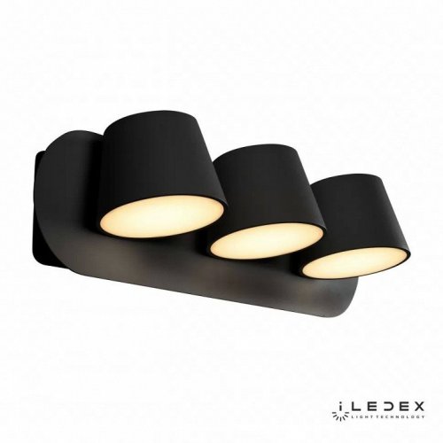 Спот iLedex Flexin W1118-3AS BK