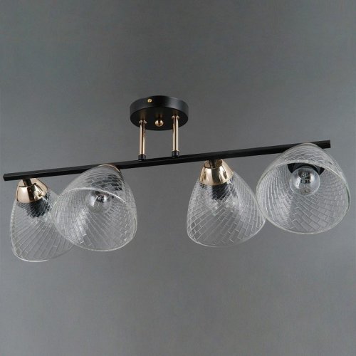 Потолочная люстра Illumico IL0739-4CSQ-24 BK FGD ARIES