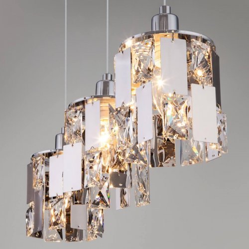 Подвесной светильник Eurosvet Scoppio 50101/3 хром Подвесной светильник Eurosvet Scoppio 50101/3 хром