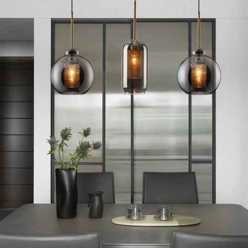 Подвесной светильник ImperiumLoft CATCH catch-smoky01