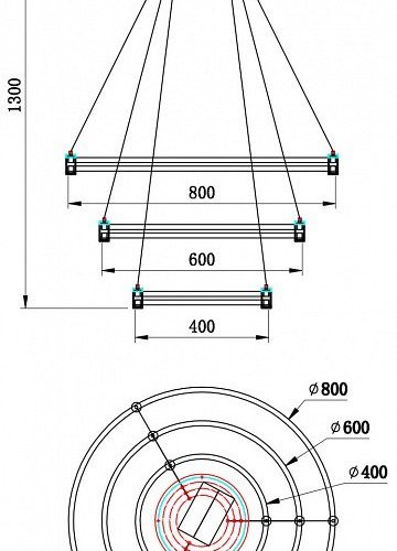 Подвесной светильник Stilfort 4006/02/03P