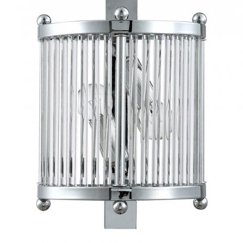 Настенный светильник Crystal Lux Tadeo AP2 Chrome/Transparente
